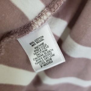 LOFT Sweaters - Loft Pink White Cardigan Hoodie Size Large Women's LOFT Sweaters - Loft Pink White Cardigan Hoodie Size Large Women's